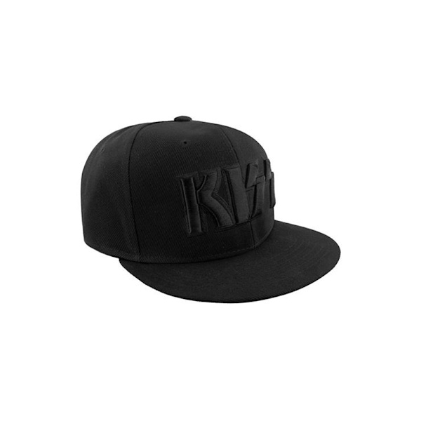 Kiss Unisex Vuxen Neon Faces Snapback Cap One Size Svart Black One Size