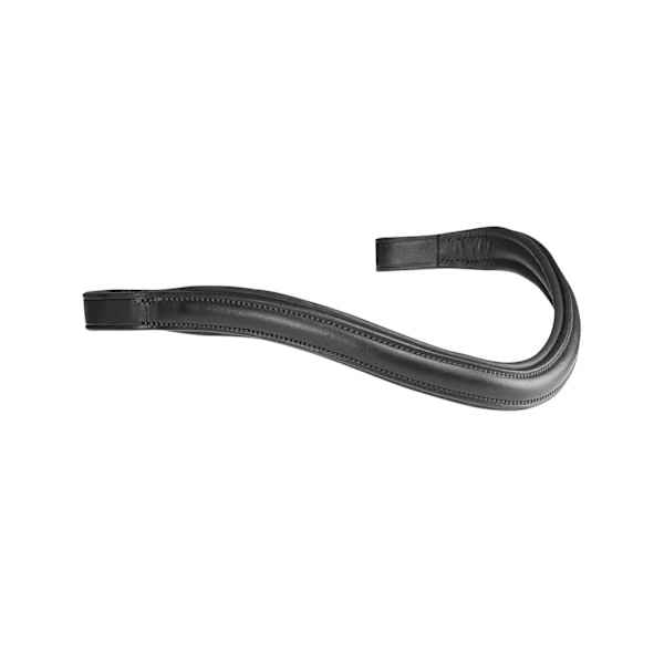 Velociti Rapida Läder Böjd Häst Pannband Cob Svart Black Cob