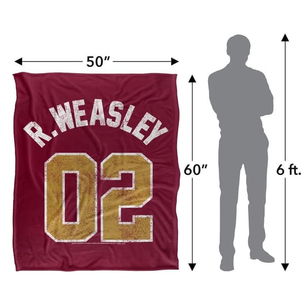 Harry Potter Ron Weasley Jerseyfilt Standard Flerfärgad Multicoloured Standard