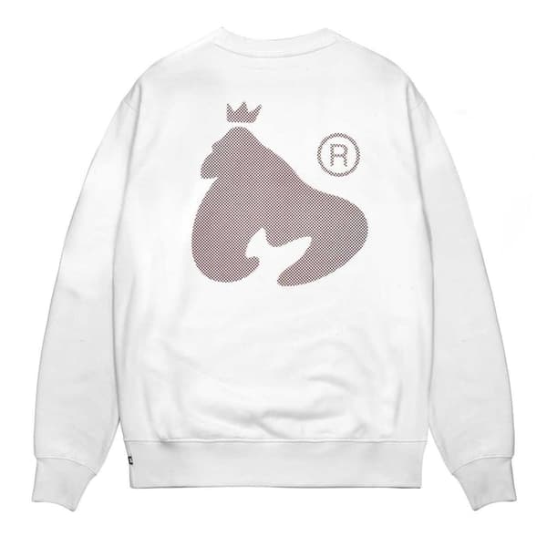 Money Unisex Vuxen Node Crew Neck Sweatshirt M Vit White M