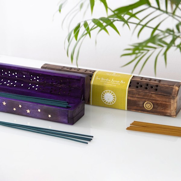 Elements Patchouli & Orange Sun Trä Rökelse Presentset En Storlek Brown One Size