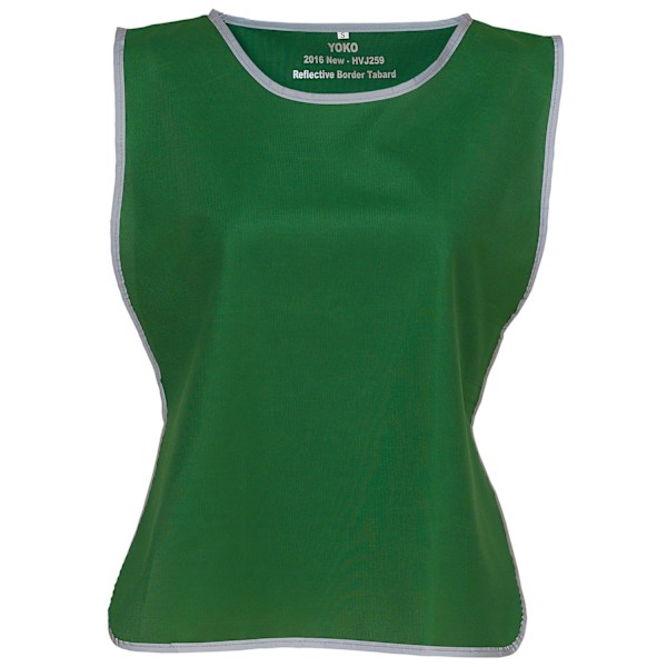 Yoko Unisex Vuxen Hi-Vis Reflexdetalj Tabard S-M Paramedic Paramedic Green S-M