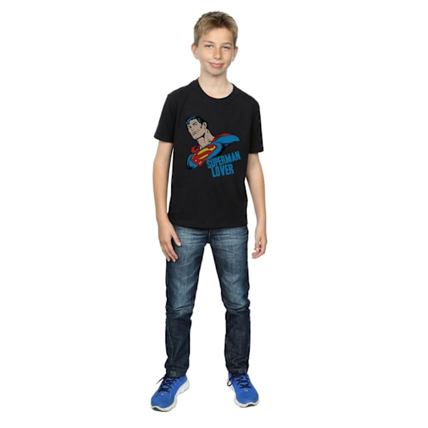 DC Comics Boys Superman Lover T-shirt 5-6 år Svart Black 5-6 Years