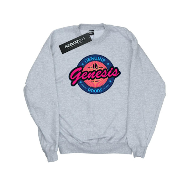 Genesis Girls Neon Logo Sweatshirt 7-8 år Sports Grey Sports Grey 7-8 Years