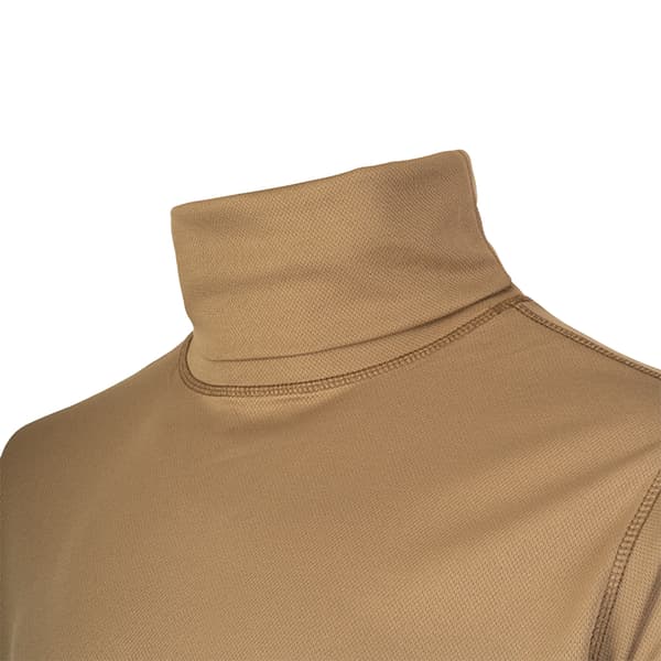Viper Tactical Camo Roll Neck Midlayer för män, L Coyote Coyote L
