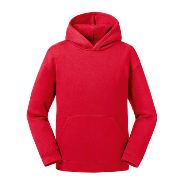 Russell Kids/Childrens Authentic Hooded Sweatshirt 9-10 år C Classic Red 9-10 Years