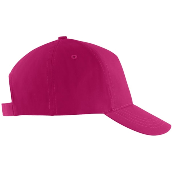 SOLS Unisex Buzz 5 Panel Baseball Cap ONE Fuchsia Fuchsia ONE