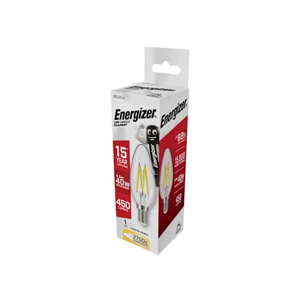 Energizer LED Filament Ljus Dimbara Lampa SES (E14) Multi Col Multi Colour SES (E14)