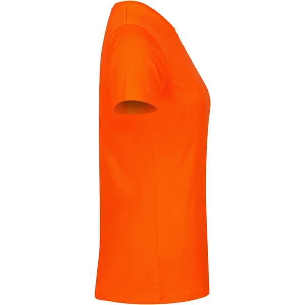 Clique Dam Basic Active Interlock T-shirt L Synlighet Visibility Orange L