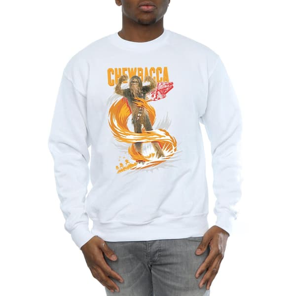 Star Wars Chewbacca Gigantic Sweatshirt M Vit White M