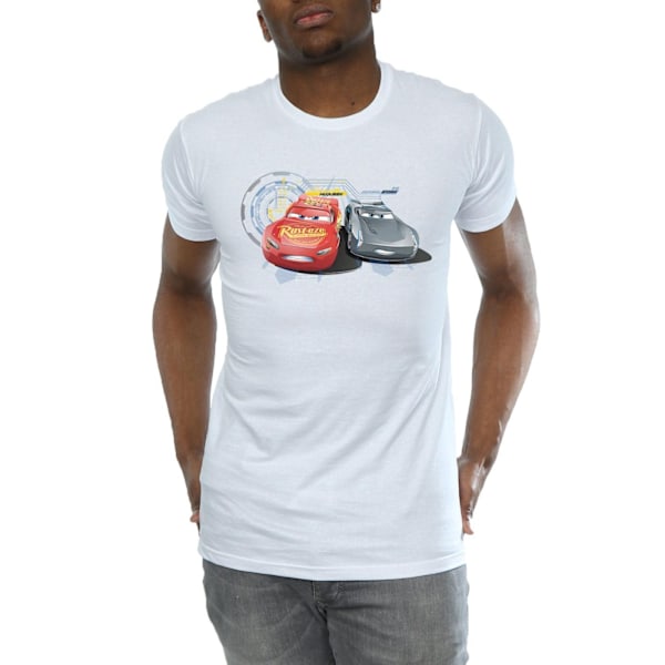 Disney Cars Lightning Vs Storm T-shirt 3XL Vit White 3XL