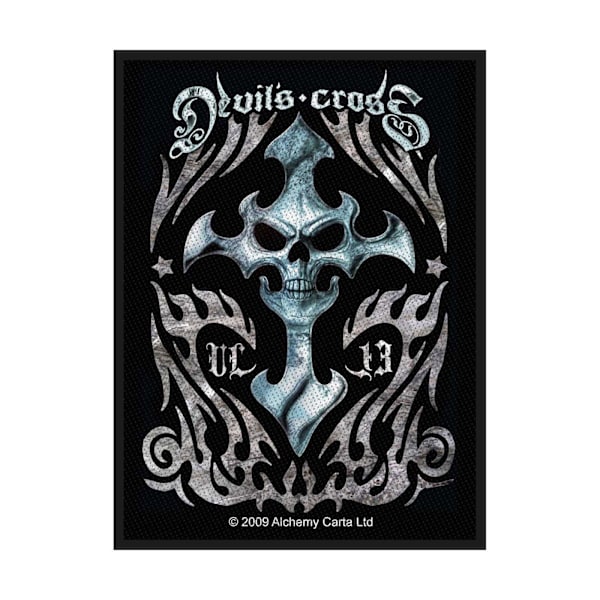Alchemy UL 13 Devil´s Cross Patch One Size Svart/Rosa/Blå Black/Pink/Blue One Size