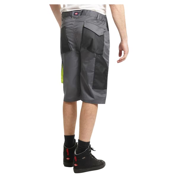 Lee Cooper Stretch Reflex Multi Pocket Cargo Shorts för Män 40 Grey/Black 40R