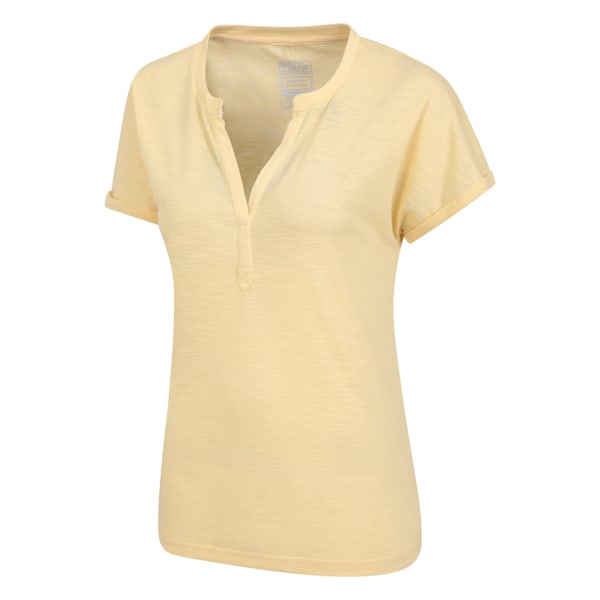 Mountain Warehouse Dam/Damer Skye Slub T-Shirt 8 UK Citron Lemon 8 UK