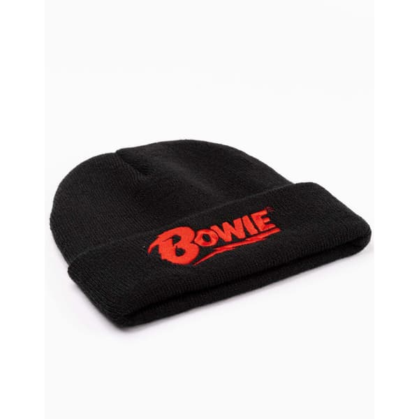 David Bowie Logo Mössa One Size Svart Black One Size