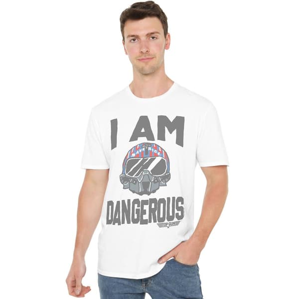 Top Gun Herr I Am Dangerous T-Shirt M Vit White M