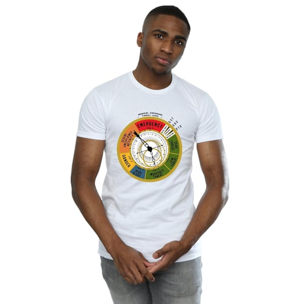 Fantastiska vidunder Mäns hotnivå T-shirt M Vit White M