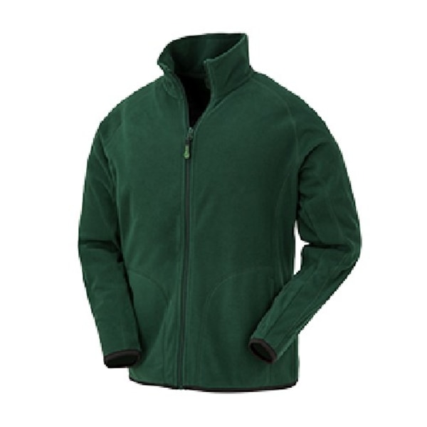 Result Äkta Återvunnen Herr Microfleece Jacka 4XL Forest Gree Forest Green 4XL