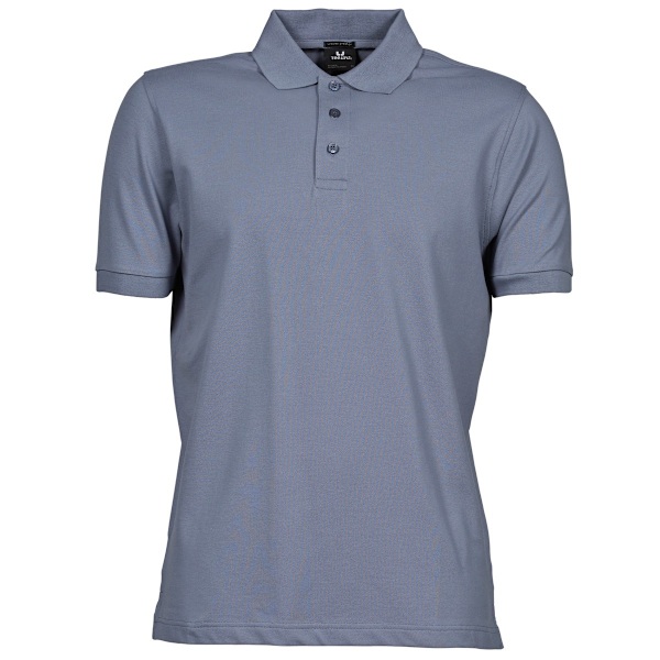 Tee Jays Herr Luxury Stretch Kortärmad Polotröja M Flint St Flint Stone M