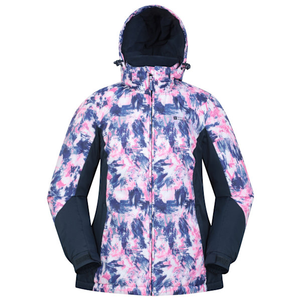 Mountain Warehouse Dam/Dam Dawn II Tryckt Skidjacka 20 Navy 20 UK