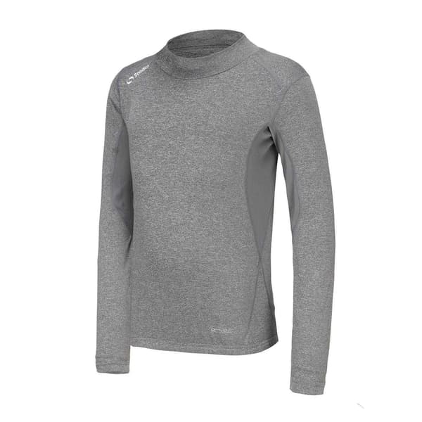 Sondico Barn/Kids Mock Neck Base Layer Top 5-6 år Grå Grey 5-6 Years