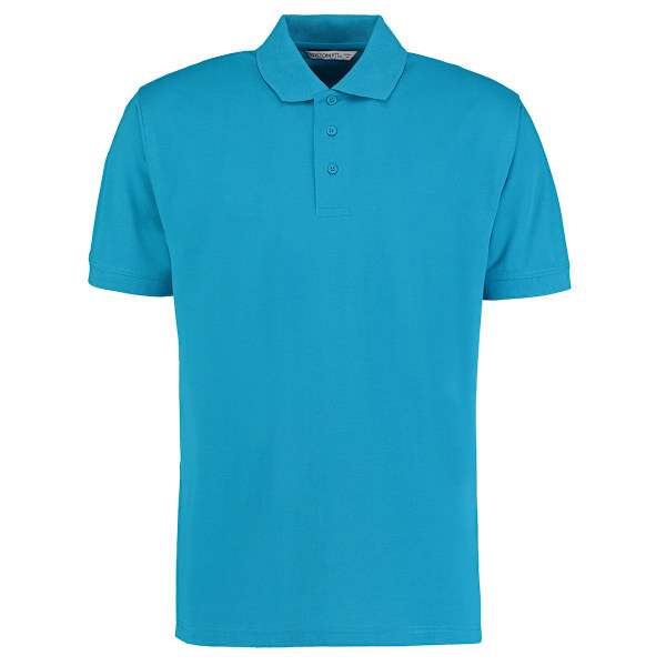 Kustom Kit Klassic Superwash Kortärmad Poloskjorta för Herr 4XL T Turquoise 4XL