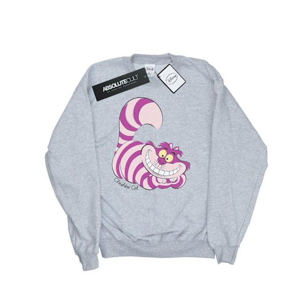 Alice i Underlandet Dam/Dam Cheshire Cat Sweatshirt M Hea Heather Grey M