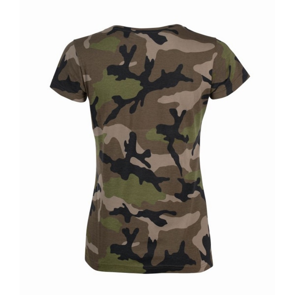 SOLS Dam/Dam Camo Kortärmad T-Shirt S Camouflage Camouflage S