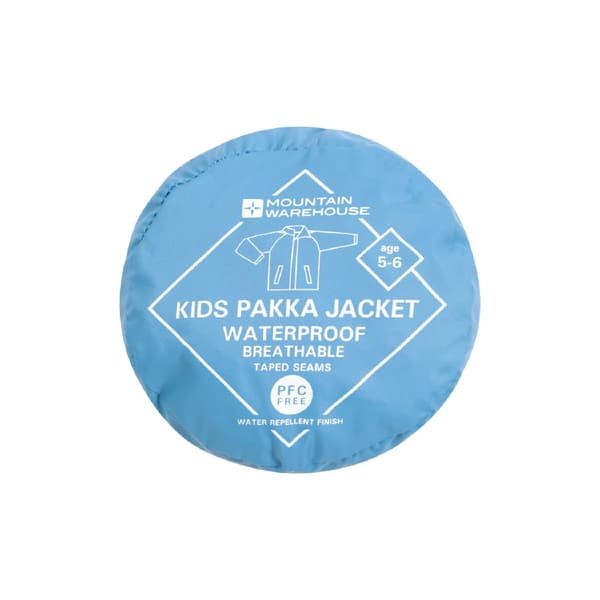 Mountain Warehouse Barn/Barn Pakka II Vattentät Jacka 5- Blue 5-6 Years