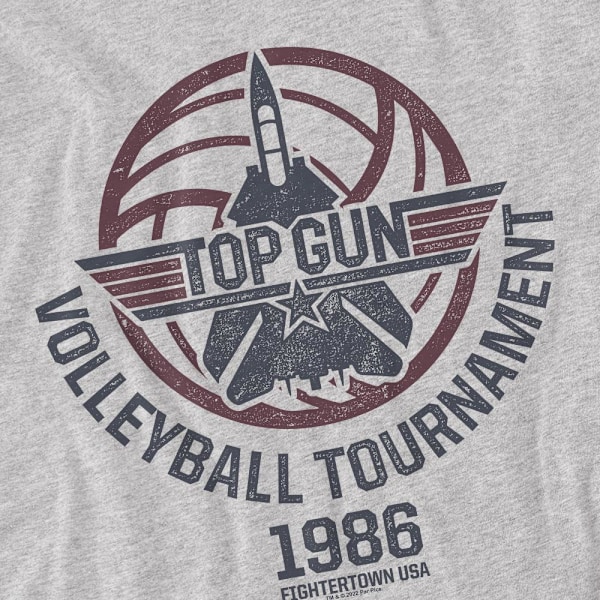 Top Gun Herr Volleyboll T-Shirt XL Sport Heather Sport Heather XL