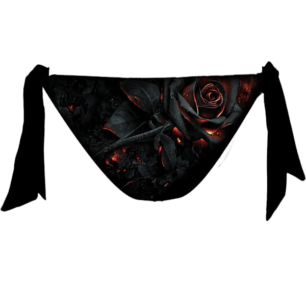 Spiral Direct Dam/Kvinna Bränd Ros Tvådelad Baddräkt XL Svart Black XL