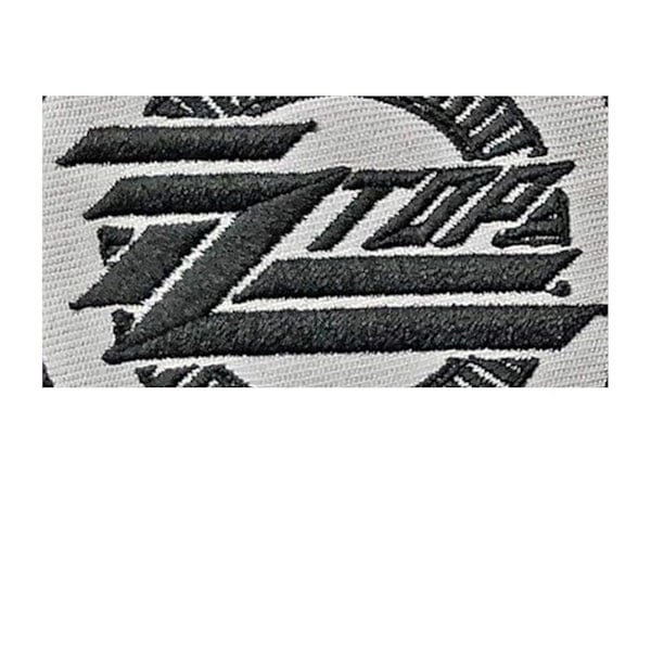 ZZ Top Circle Logo Nyckelring One Size Ljusgrå/Svart Light Grey/Black One Size