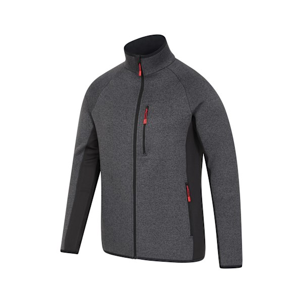 Mountain Warehouse Treston Full Zip Fleecejacka för Herr S Svart Black S