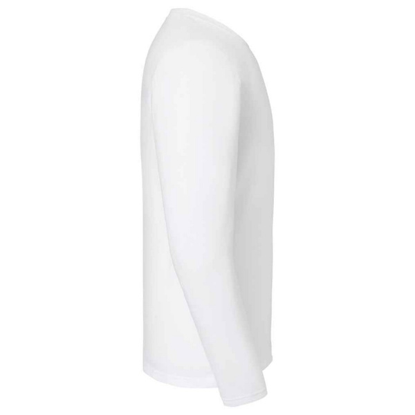 Russell Unisex Classic Långärmad T-shirt 4XL Vit White 4XL