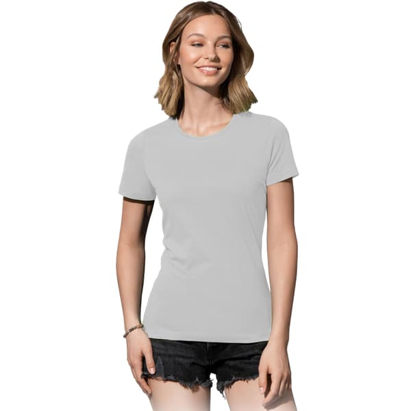 Stedman Dam/Dam Classic T-shirt M Mjukgrå Soft Grey M