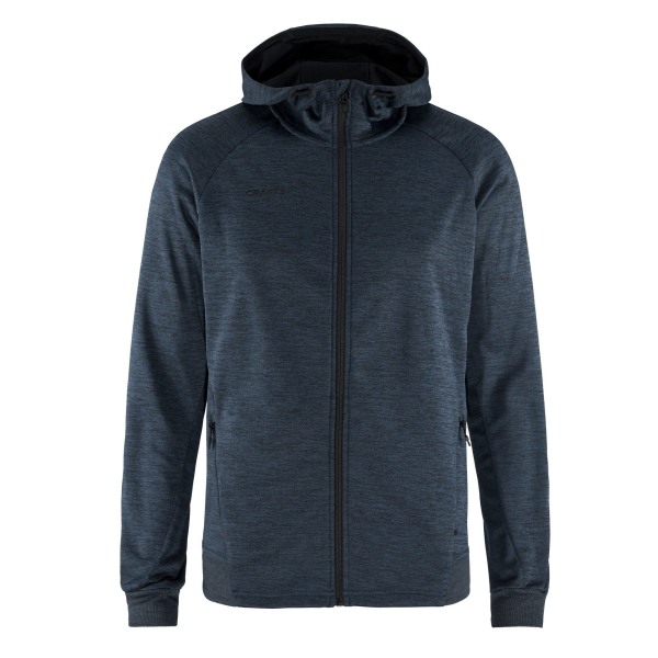 Craft Herr ADV Unify Full Zip Hooded Jacket XL Mörkgrå Melang Dark Grey Melange XL