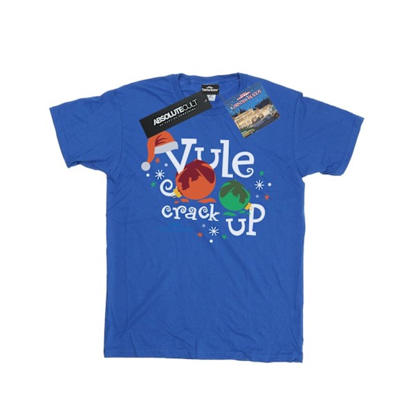 National Lampoon's Christmas Vacation Herr Yule Crack Up T-Shirt Royal Blue 3XL