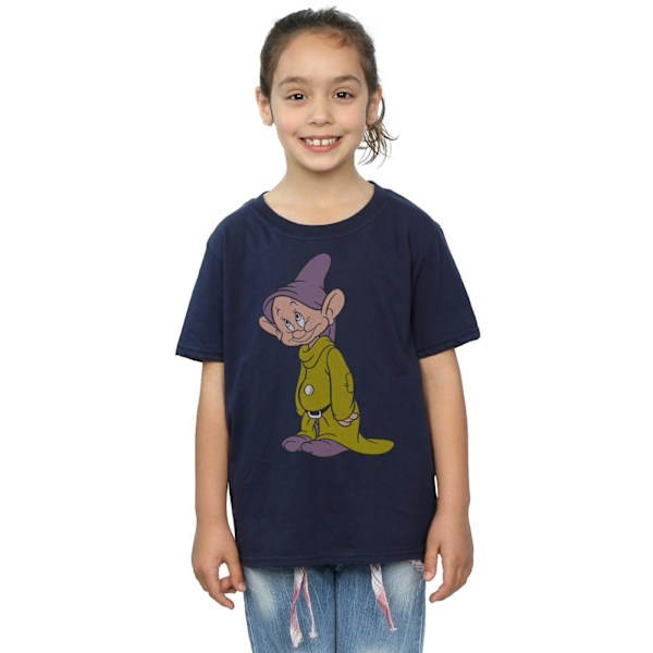 Disney Girls Classic Dopey Bomull T-shirt 12-13 år Marinblå Navy Blue 12-13 Years