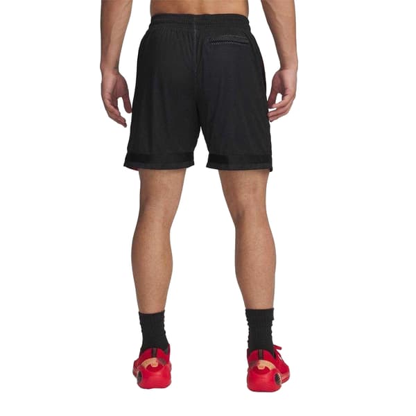 Under Armour Herr Flames Basketshorts M Svart/Röd Black/Red M