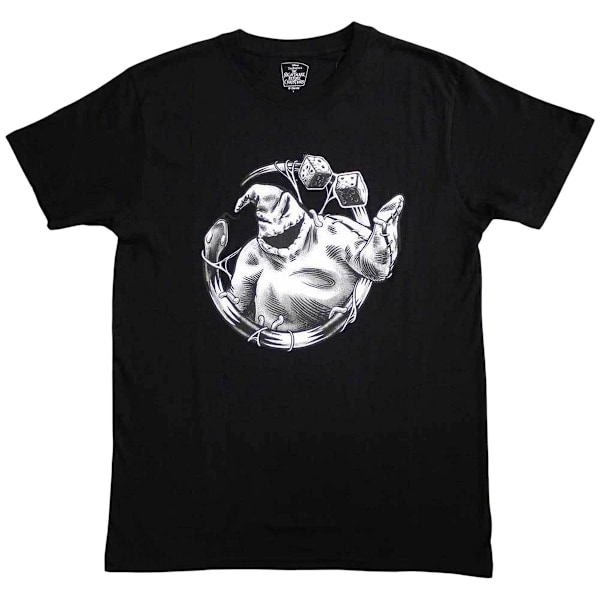 The Nightmare Before Christmas Unisex Vuxen Roll Ooogie Boogie Black 1XL