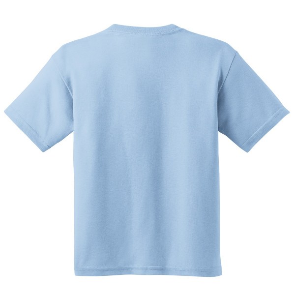 Gildan Youth Unisex T-shirt i kraftig bomull M Ljusblå Light Blue M