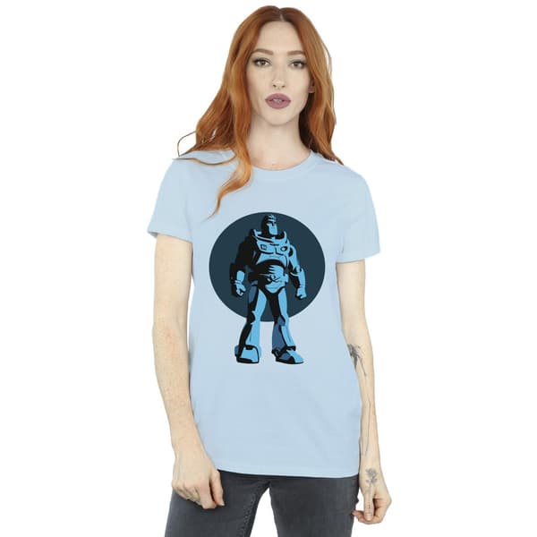 Disney Dam/Dam Lightyear Buzz Standing Circle Bomull Boyf Baby Blue XL