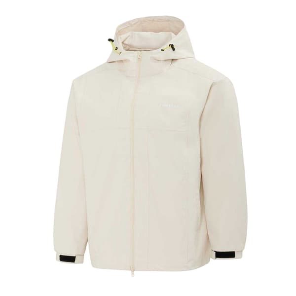 Firetrap Herr Lättviktsjacka med huva XL Beige Beige XL