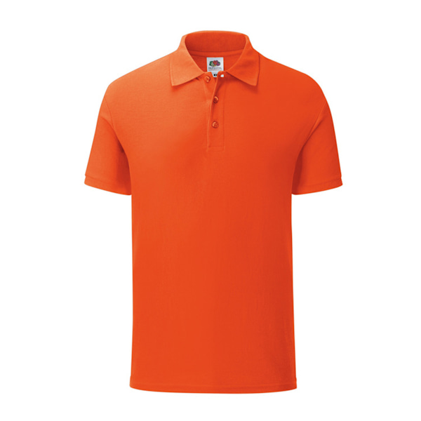 Fruit Of The Loom Herr Iconic Polo Shirt XXL Flame Orange Flame Orange XXL