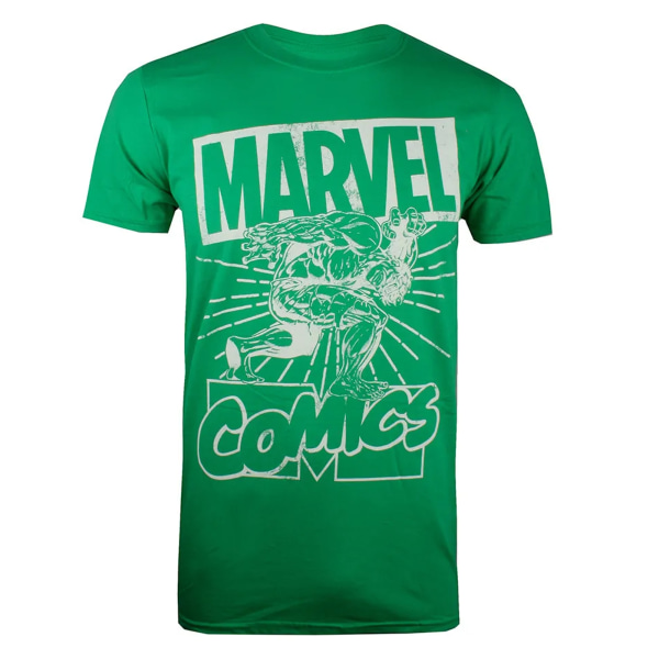 Hulk Mens Lift T-Shirt L Grön Green L