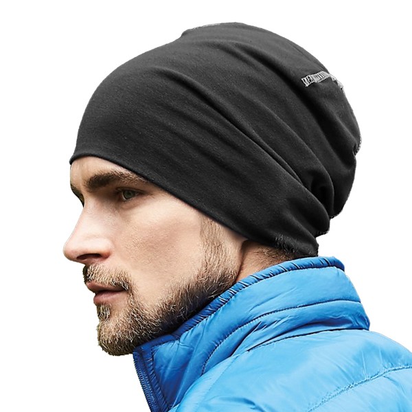 Beechfield Unisex Hemsedal Bomullsbasker En Storlek Svart/Vit Black/White One Size