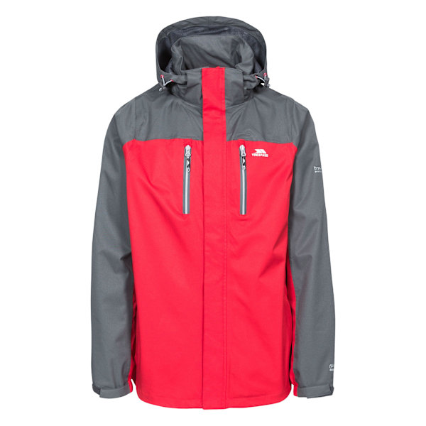 Trespass Mens Wooster Vattentät Jacka XXS Röd Red XXS