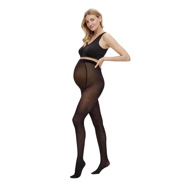 Mamalicious Mammastrumpbyxor för dam (2-pack) S-M Svart Black S-M