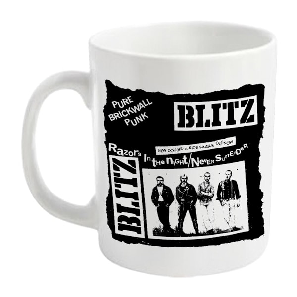 Blitz Pure Brick Wall Mug One Size Vit White One Size