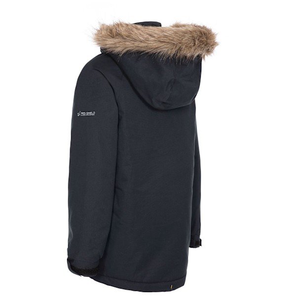 Trespass Upbeat Parka för barn 7-8 år Svart Black 7-8 Years